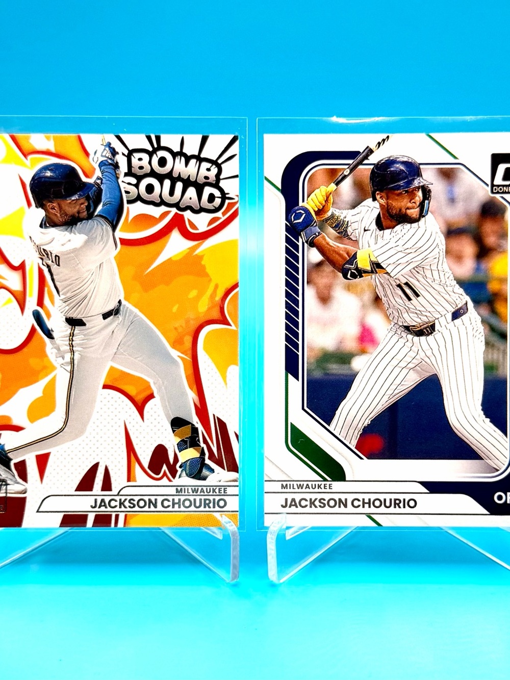 🔥Jackson Chourio Lot!🔥Bomb 💣 Squad + Donruss Insert! 🤩